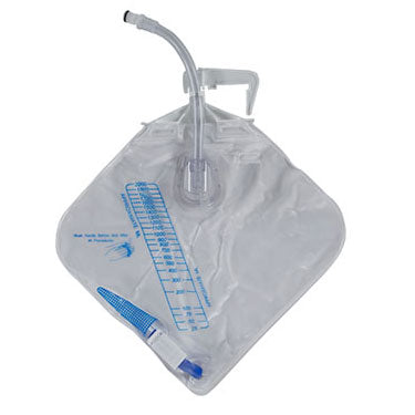 Urine Meter 200 mL with Drainage Bag 2,000 mL, 2 Drainage Bags 1 Each