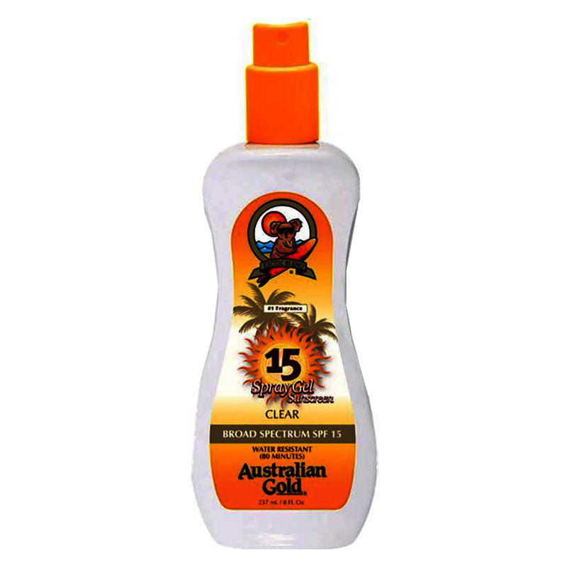 Australian Gold SPF 15 Spray Gel, 8 ounce 1 Each