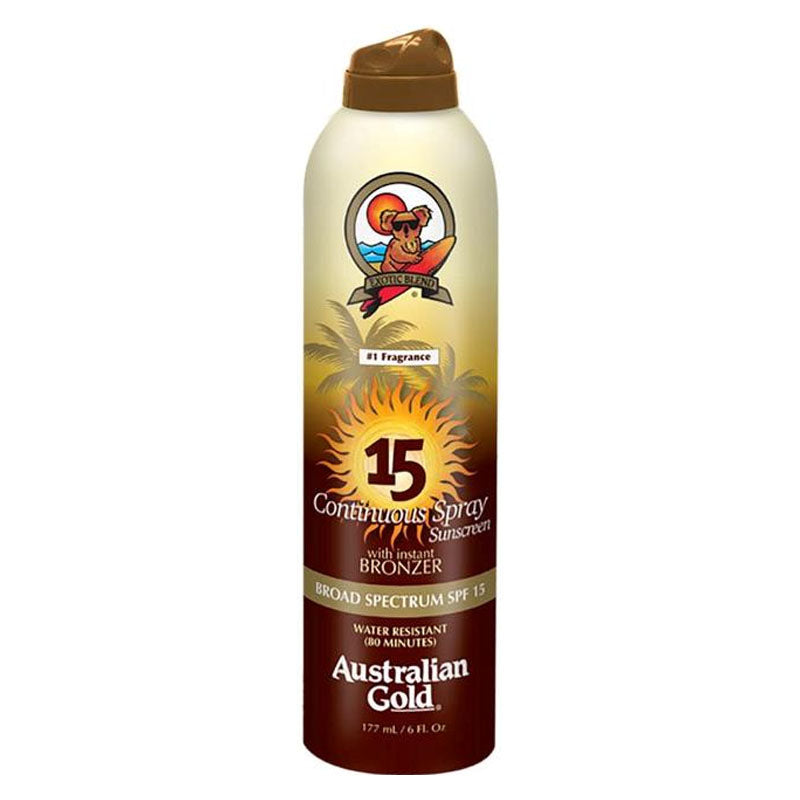 Australian Gold SPF 15 Continuous Spray Bronzer, 6 ounce 1 Each