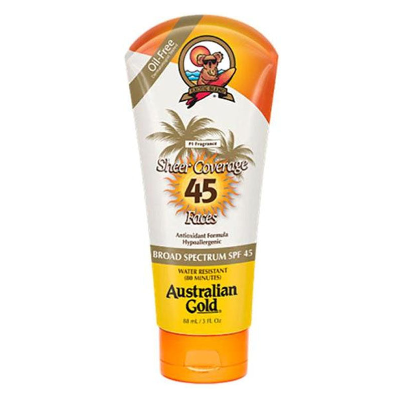 Australian Gold SPF 45 Sheer Faces, 3 ounces 1 Each
