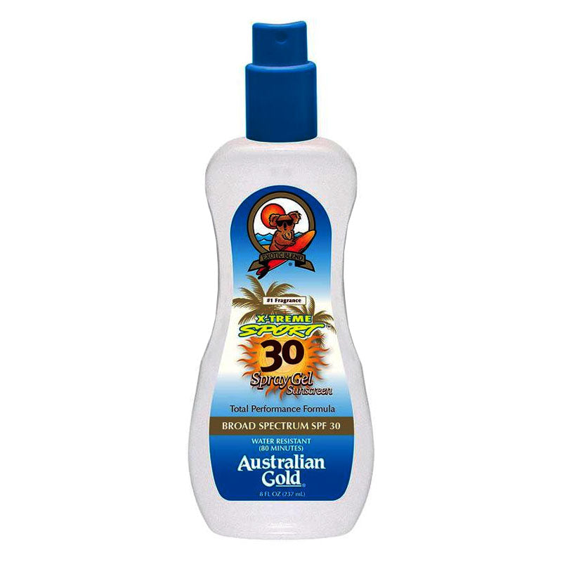 Australian Gold 30 Xtreme Sport Spray Gel, 8 ounce 1 Each