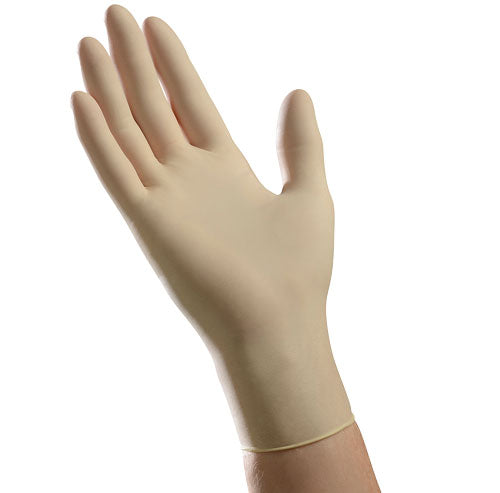 AMBITEX Non-Sterile Powdered General Purpose Latex Glove Small 100 Box
