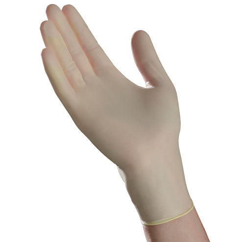 AMBITEX Non-Sterile Powder-Free Vinyl Supreme XP Exam Glove Small  Cream 100 Box