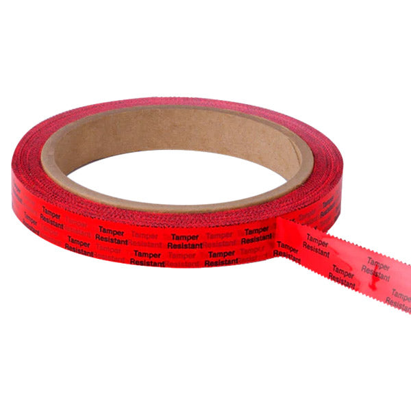 Tamper Evident Tape 1/2" x 72 yds. 1 Each