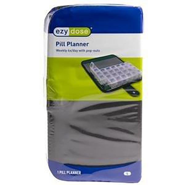 Ezy Dose Medtime Planner with Carrying Case 1 Each