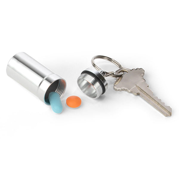 EZY Dose Deluxe Metal Pill Fob 1 Each