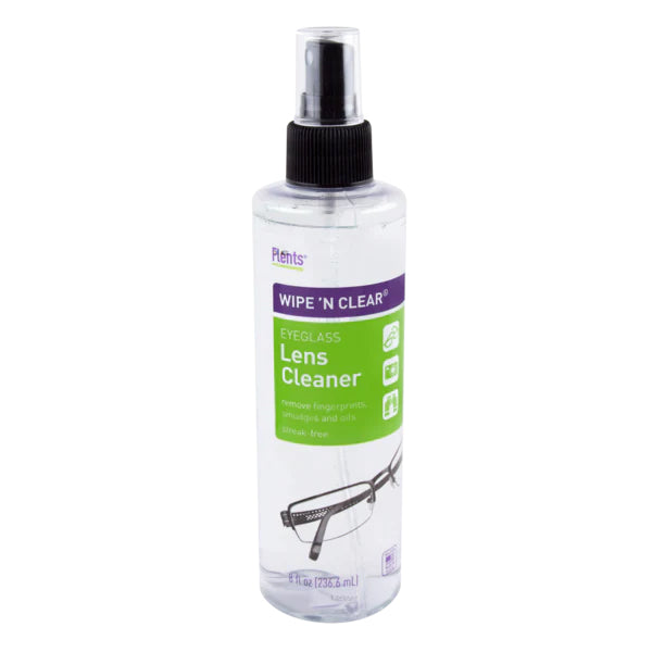 Flents Wipe 'n Clear Spray Lens Cleaner, 8 oz 1 Each