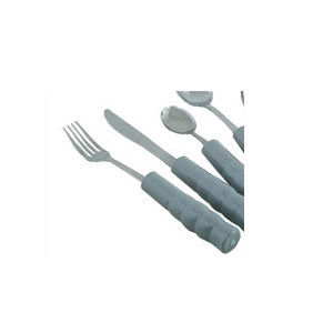 Weighted Fork, Grey, Stainless Steel 1 Each