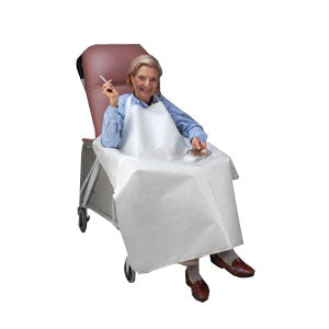 Smoker's Apron 39" x 44", Blue, Flame Proof 1 Each