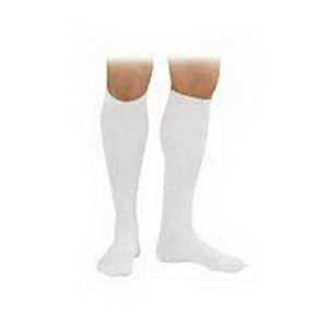 SensiFoot Knee-High Mild Compression Diabetic Sock X-Large, White 1 Each