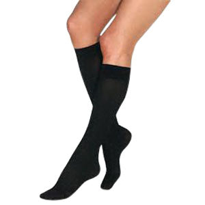 Men's CasualWear Knee-High, 20-30 mmHg, Closed Toe, Large, Black 1 Each