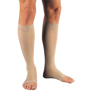 Relief Knee-High Extra Firm Compression Stockings Medium, Beige 1 Each