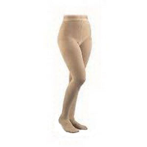 Relief Waist-High Compression Pantyhose Medium, Beige 1 Each