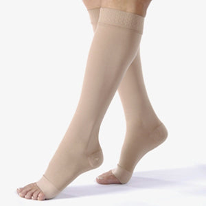 Relief Knee-High Moderate Compression Stockings X-Large, Beige 1 Each
