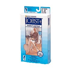 Opaque Women's Waist-High Moderate Compression Pantyhose X-Large, Natural 1 Each
