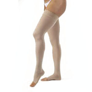 Thigh High, Opaque, 20-30, Large, Silky Beige 1 Each