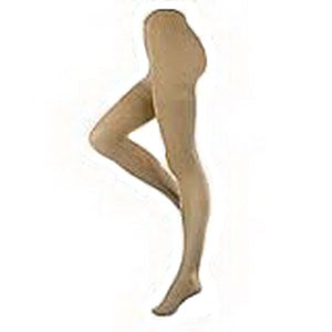 Opaque Women's Extra-Firm Compression Pantyhose Small, Silky Beige 1 Each