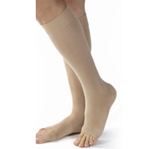 Knee-High Moderate Opaque Compression Stockings X-Large, Natural 1 Each