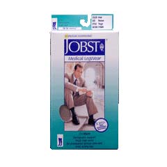Jobst For Men 20-30 Khaki,Large,Thigh High,Ribbed 1 Each