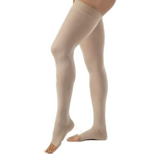 Opaque Thigh High Petite,20-30,Open Toe,Xlg,Nat'L 1 Each