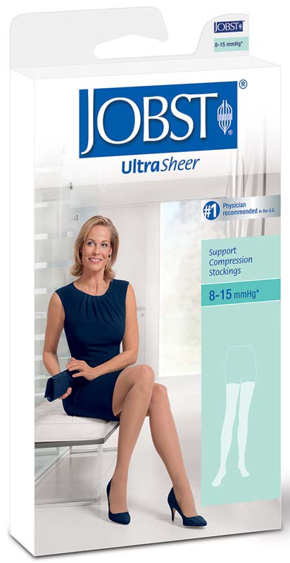 Ultrasheer, Thigh, 8-15, X-Large, Classic Black 1 Each