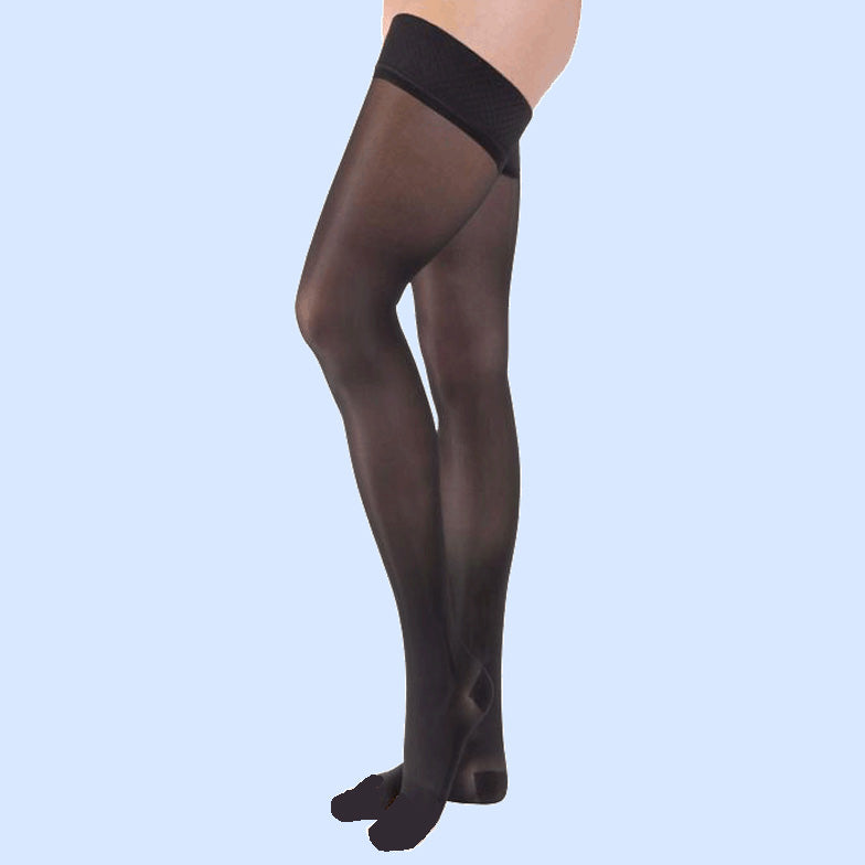 Ultrasheer, Thigh, 20-30, Open Toe, Large, Natural 1 Each