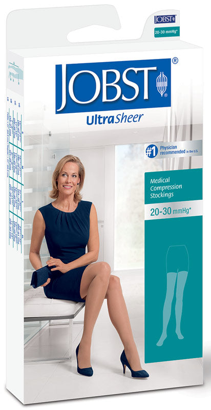 Xlg Thigh-Hi, Tan, Clsd Toe Ultrasheer, 20-30 mm 1 Each
