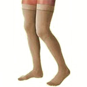 Ultrasheer Thigh w/Sil.Band,20-30,Clsd,Xlg,Suntan 1 Each