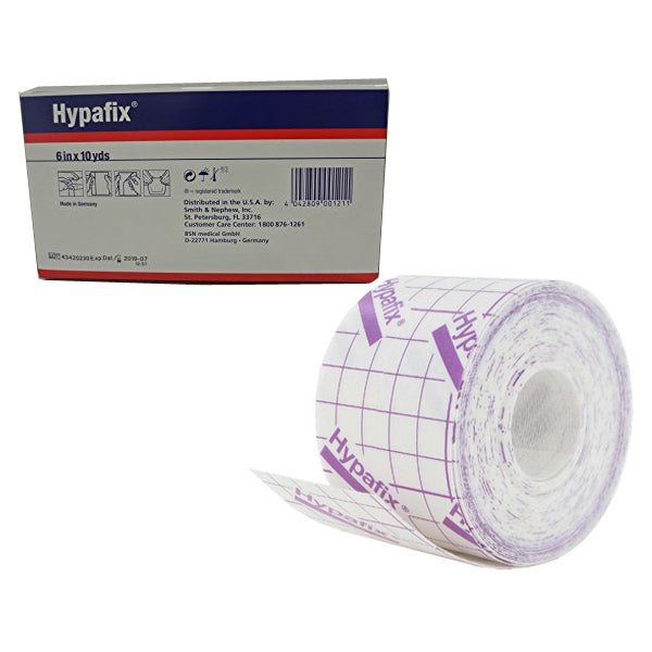 Hypafix Non-Woven Fabric Dressing Retention Tape 6" x 11 yds. 1 Each