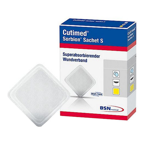 Cutimed Sorbion Sachet S Dressing, 6" x 6" 10 Box