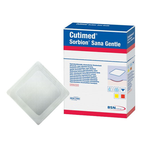 Cutimed Sorbion Sana Gentle Dressing 9" x 9" 10 Box