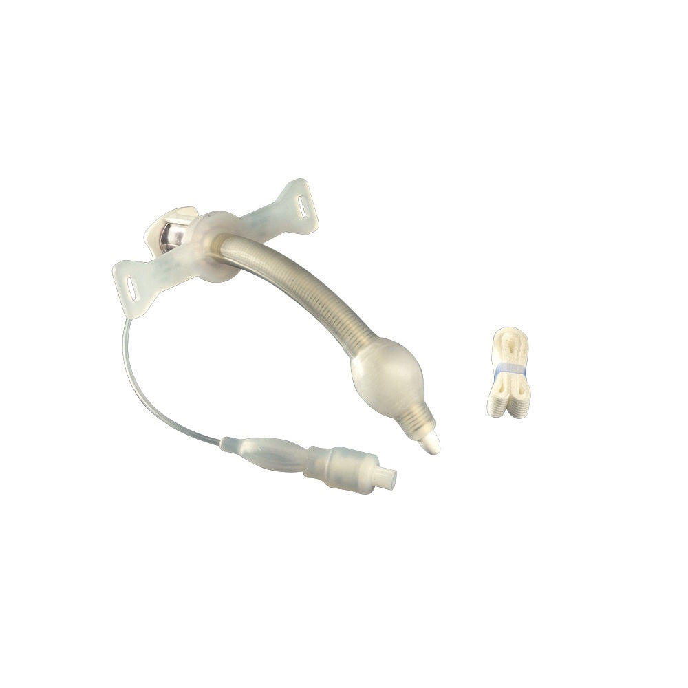 Smiths Medical ASD, Inc. Bivona  TTS Hyperflex Trach Tube with Fixed Flange, Single-Piece, Size 6.0mm 1 Each