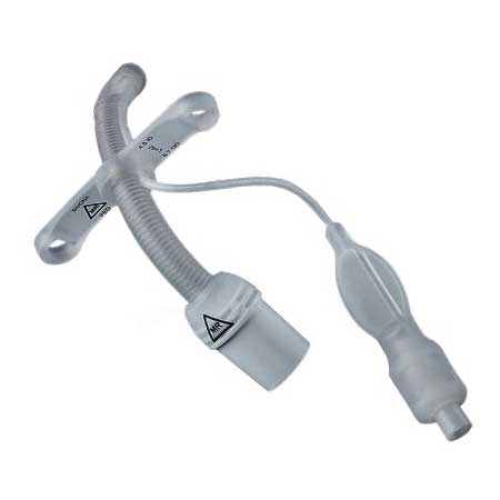 Smiths Medical ASD, Inc. Bivona FlexTend TTS Plus Pediatric V Neck Flange Tracheostomy Tube, Size 5.5 1 Each