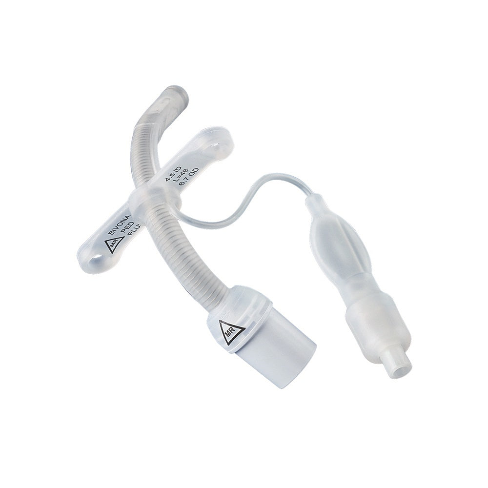 Smiths Medical ASD, Inc. Bivona FlexTend TTS Plus Pediatric Straight Neck Flange Tracheostomy Tubes, Size 4.0 1 Each