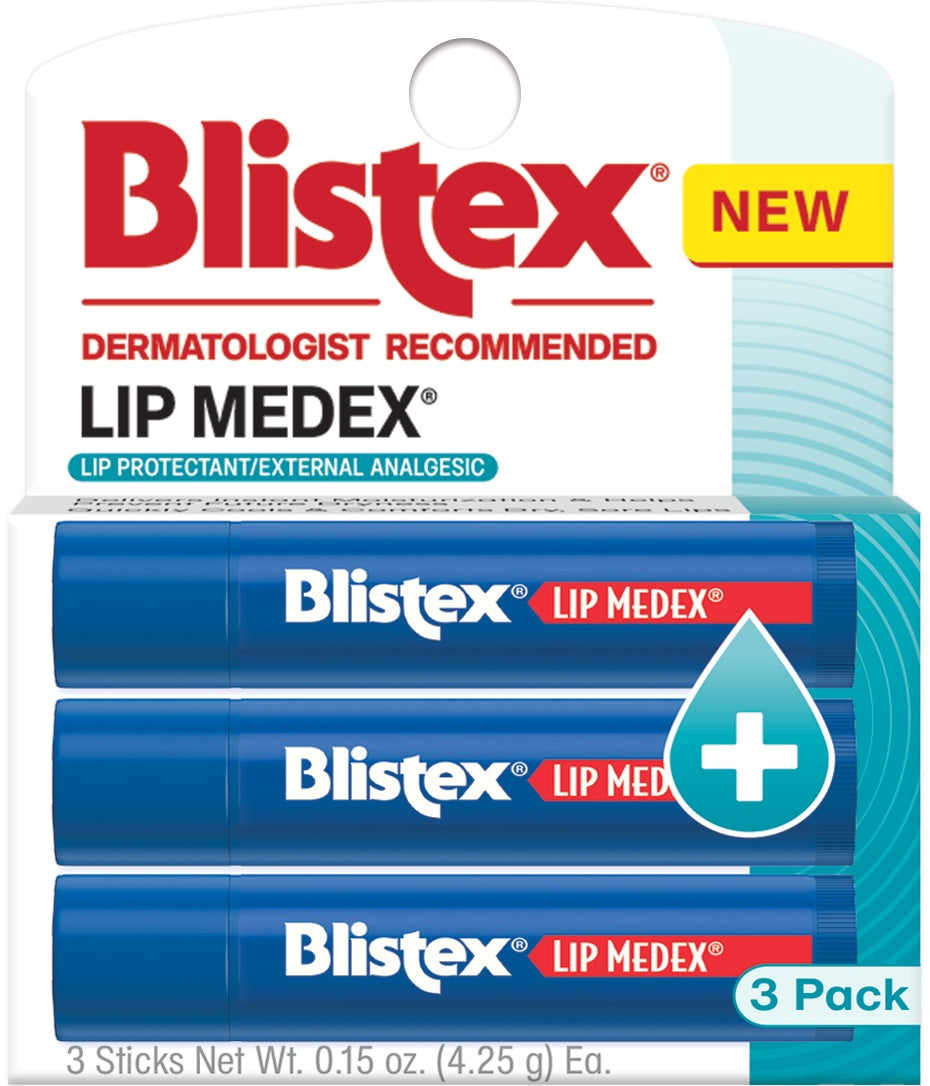 Blistex Lip Medex, 3 Pack 1 Each