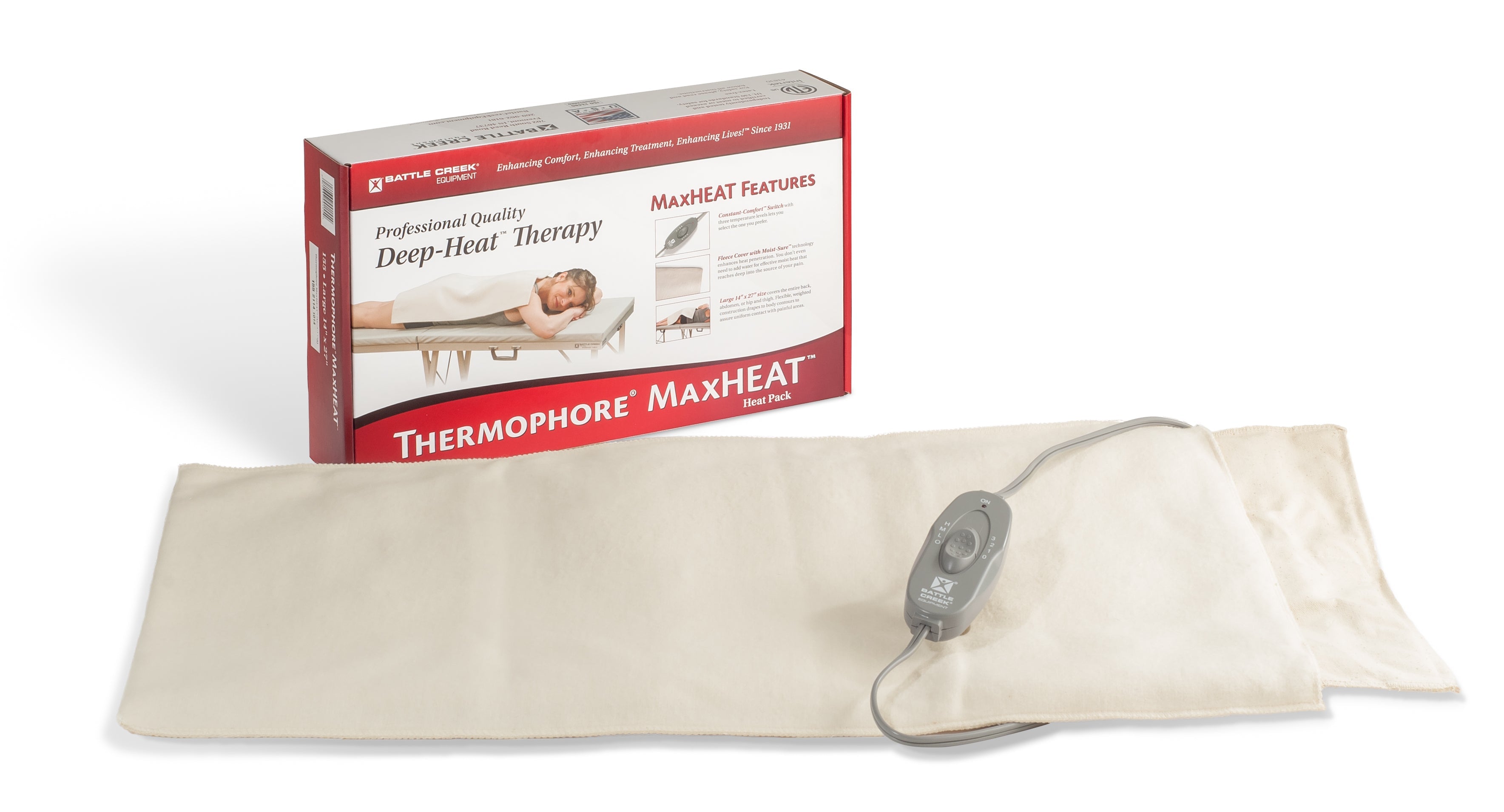 Thermophore Arthritis Pad 14" x 27" Back 1 Each