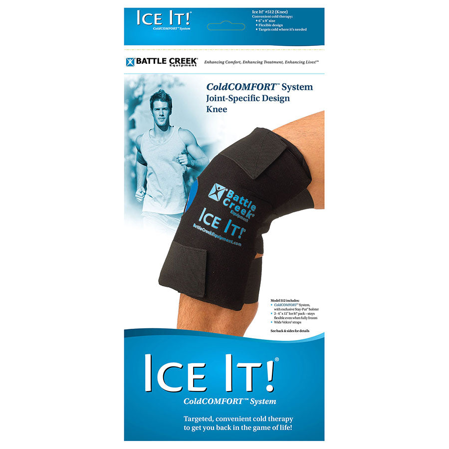 The Ice It  ColdCOMFORT Knee System, 12" x 13" 1 Each