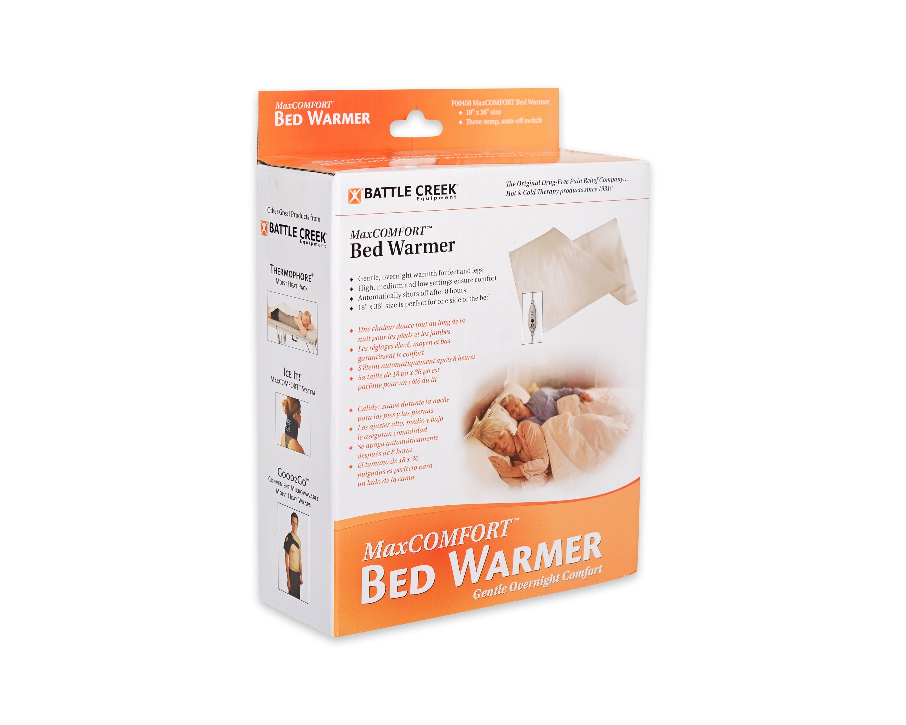MaxCOMFORT Bed Warmer Gentle Overnight Warmth 1 Each