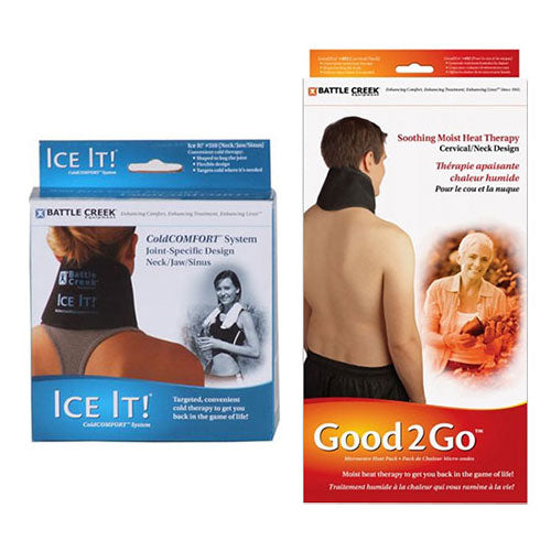 Neck Pain Kit with Moist Heat and Cold Therapy 1 Each