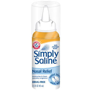 Simply Saline Allergy & Sinus Relief Nasal Mist, Extra Strength, 1.5 oz. 1 Each