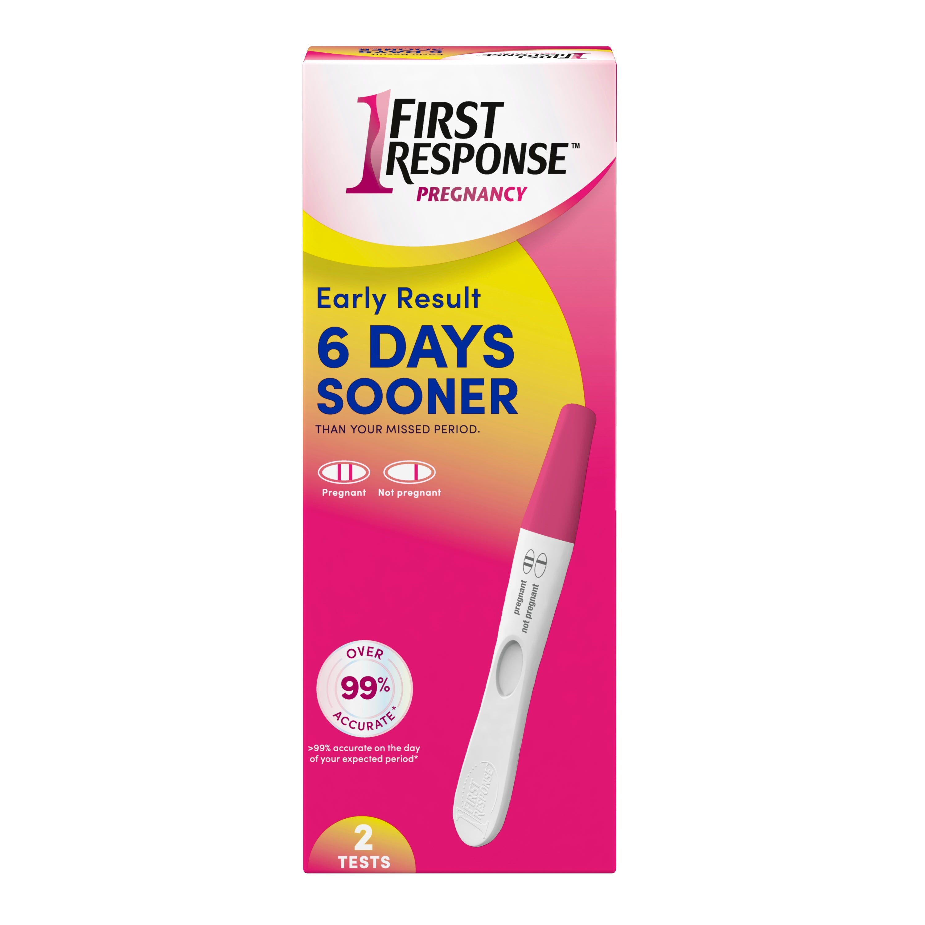 First Response Early Result Pregnancy  Test, 2 count