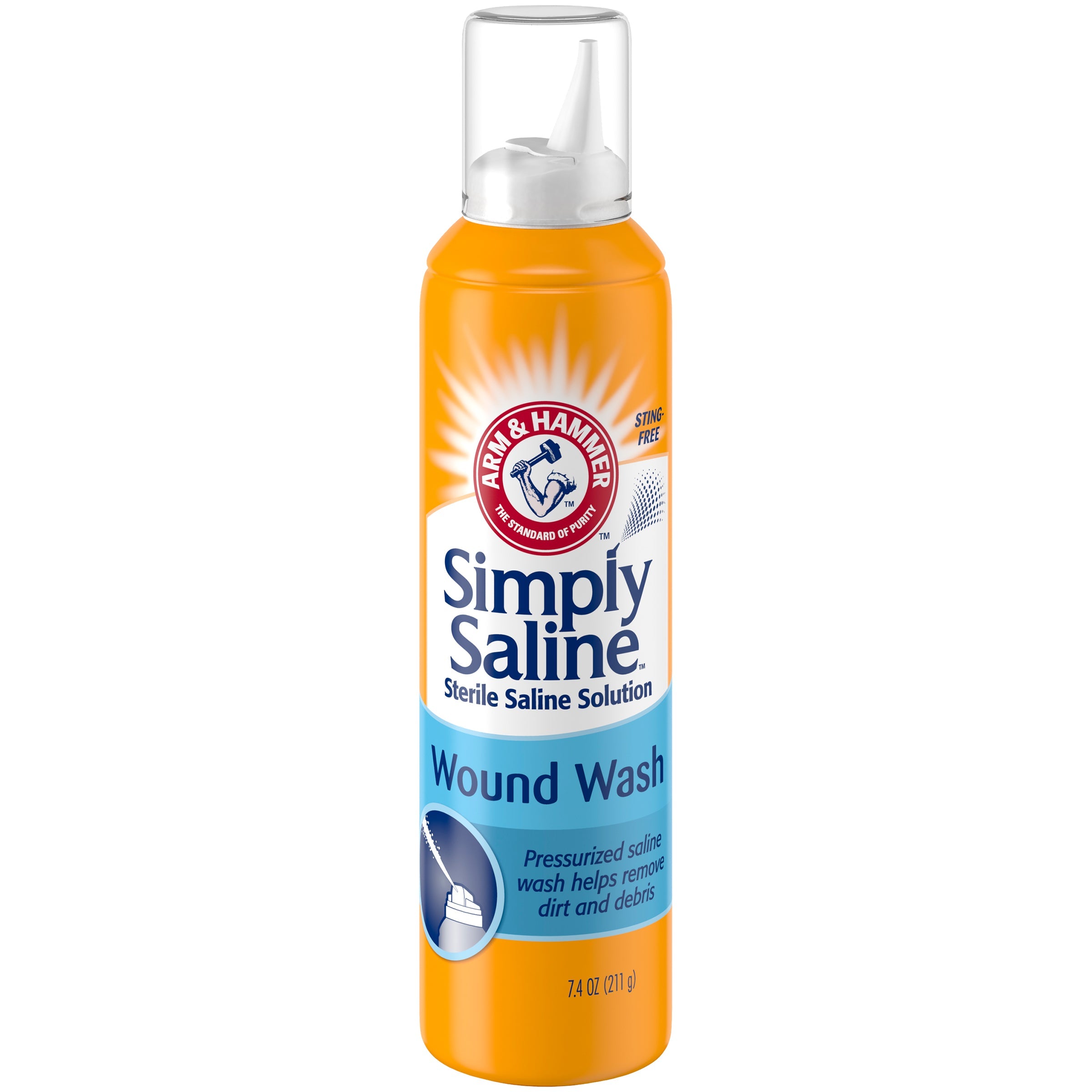 Simply Sterile Wound Wash Saline 7 oz. 1 Each