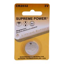 3V Lithium Battery 1 Each