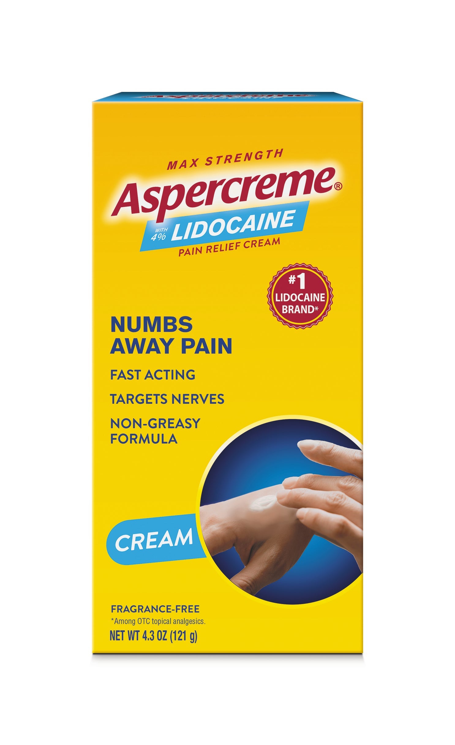 Aspercreme Creme with Lidocaine, 4.7 oz 1 Each