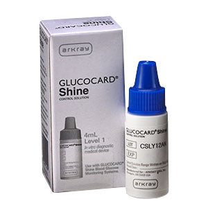 GLUCOCARD Shine Control Solution, Normal 1 Box