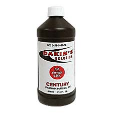 Dakin's Solution Half Strength .25%, 16 oz. Bottle 1 Each