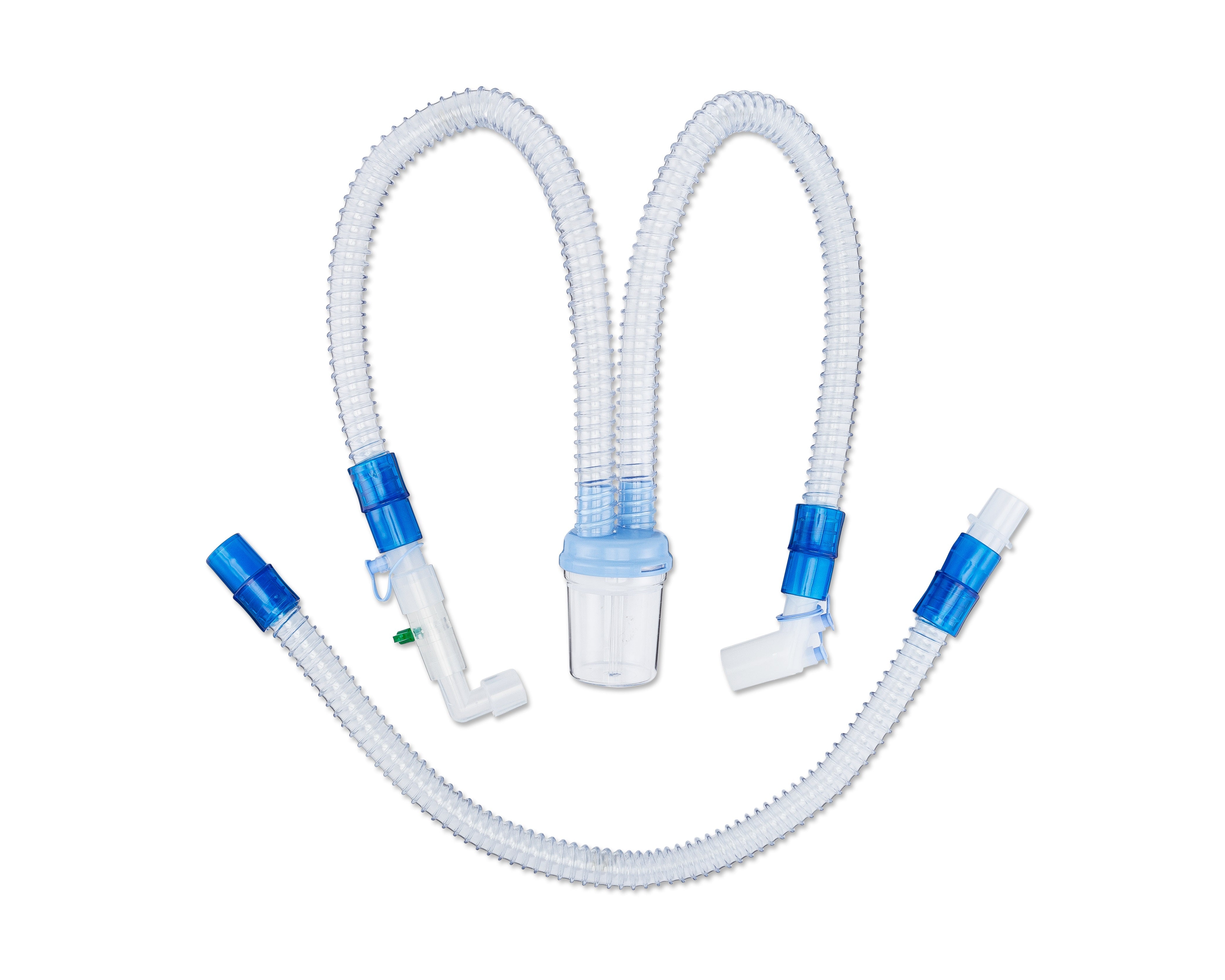 CircuitLife Mobility Passive Adult Breathing Circuit Adult Whisper Swivel for Active Humidification, 4 ft 1 Each