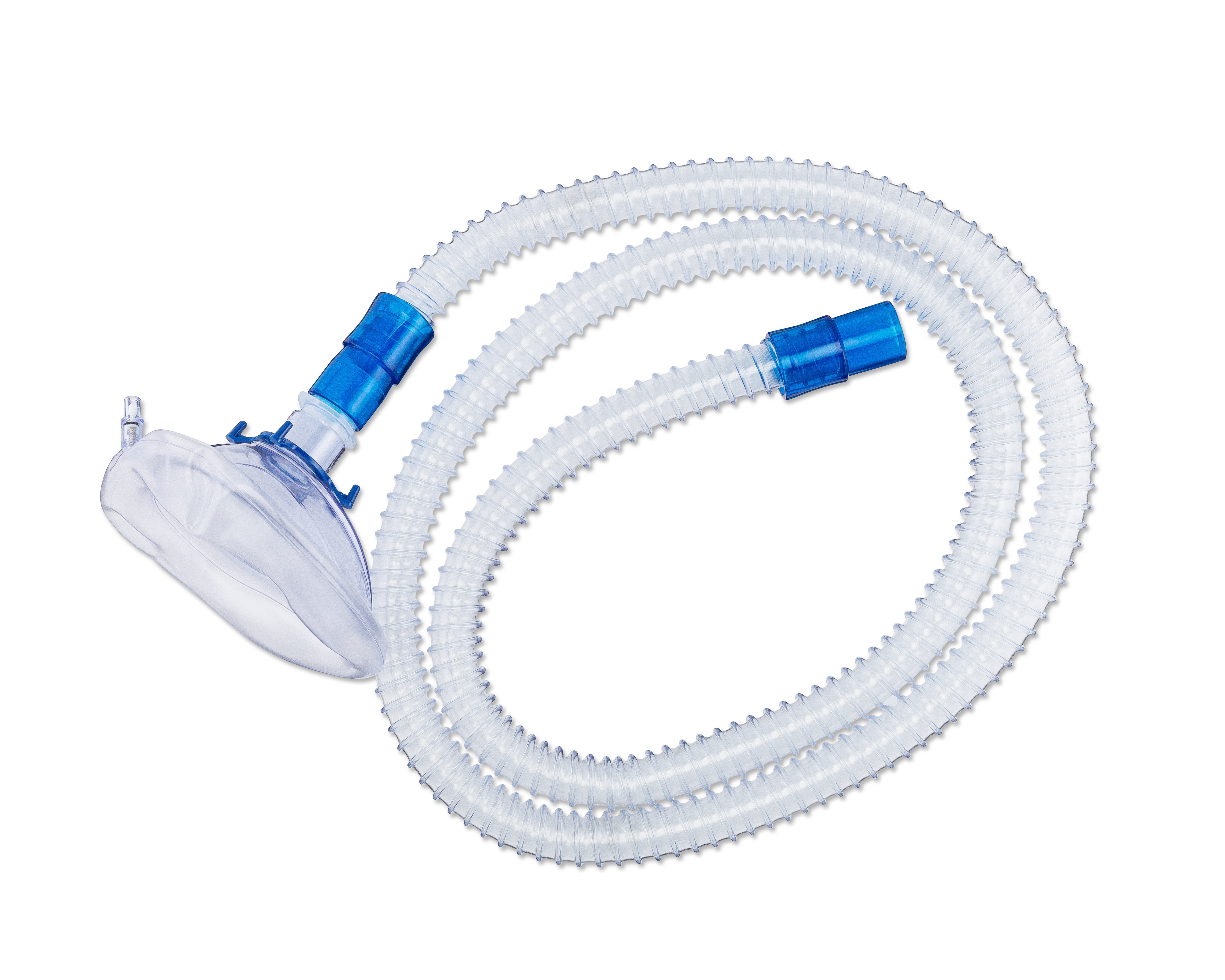 CircuitLife Cough Assist Smooth Bore Breathing Circuit and Mask, Adult, Large 1 Each