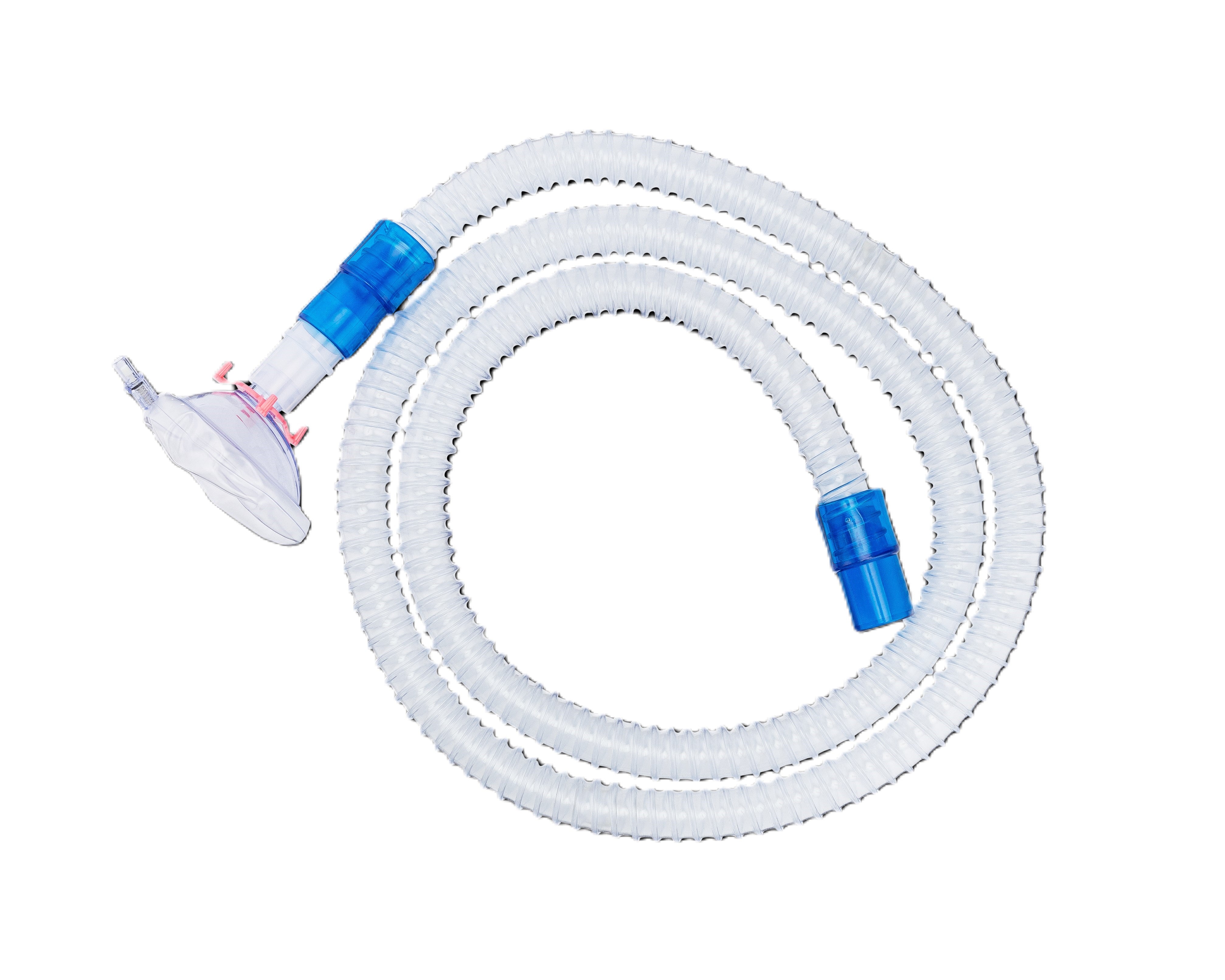 CircuitLife Cough Assist Smoothbore Breathing Circuit and Mask, Infant, 22mm, 6 ft 1 Each