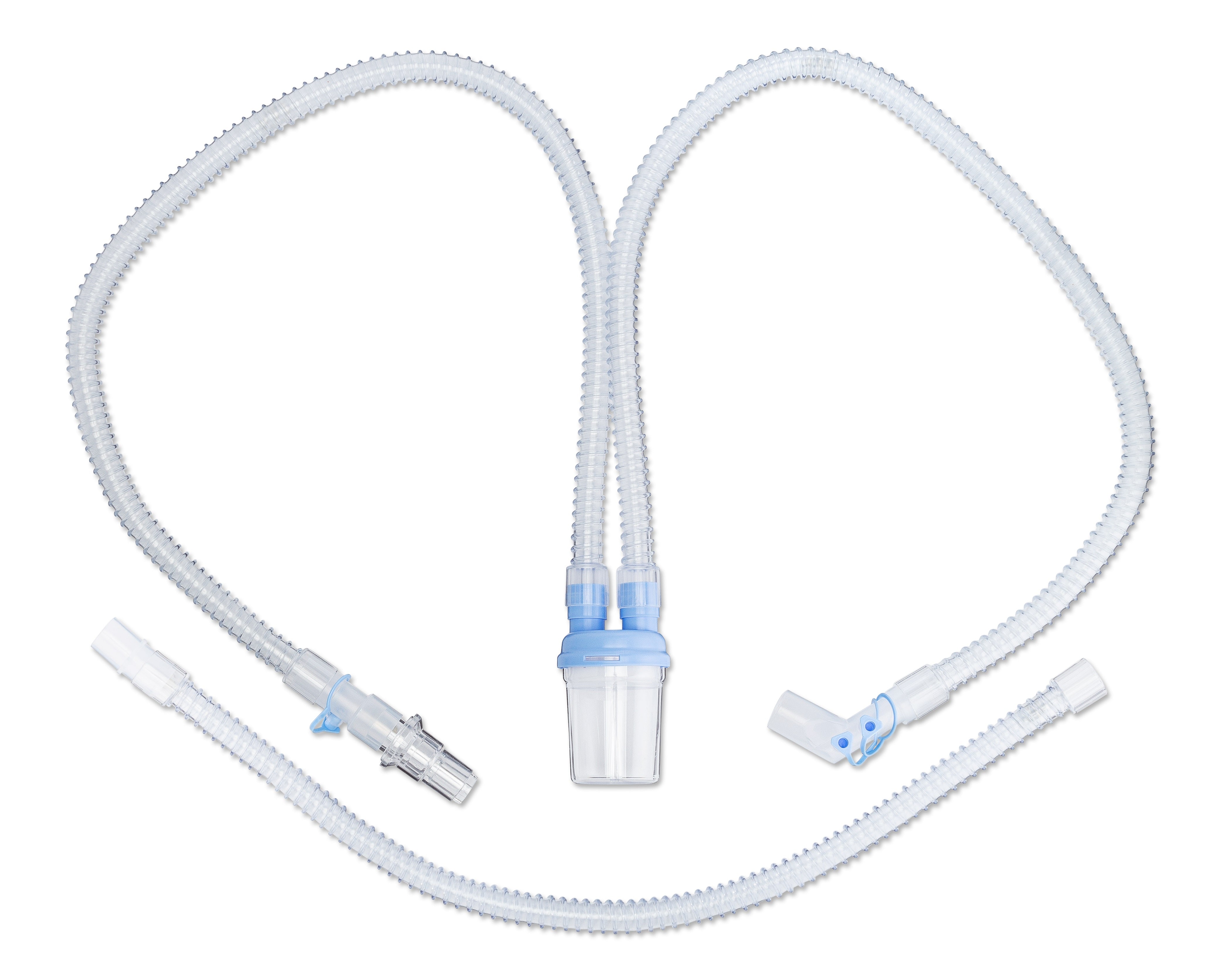 CircuitLife Passive Pediatric Breathing Circuit with Water Trap Whisper Swivel for Active Humidification, 6 ft 1 Each